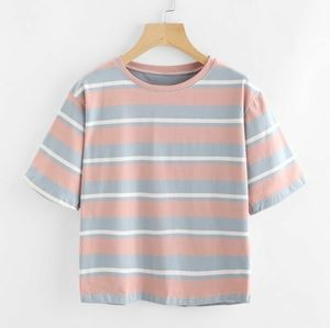 Baggy striped top